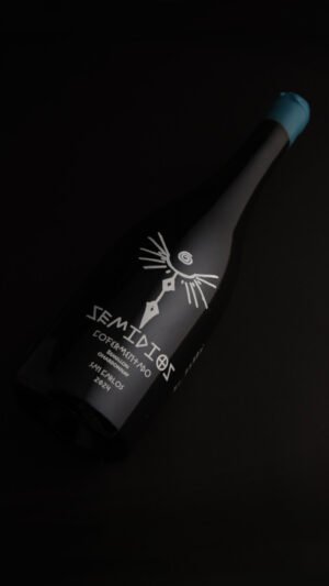 Botella del vino DEOS Cofermentado Malbec Tempranillo.